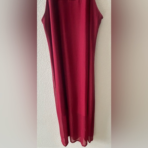 NWT DKNY Women's Cocktail Dress In Red Size Large - Picture 9 of 9